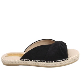 PA1 Espadrillas nere Teit nero