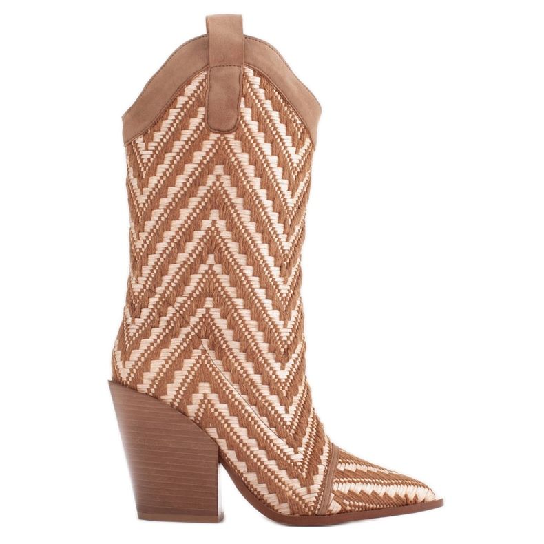 Marco Shoes Stivali da cowboy marrone-beige