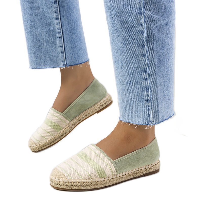 Espadrillas Juulke verdi verde