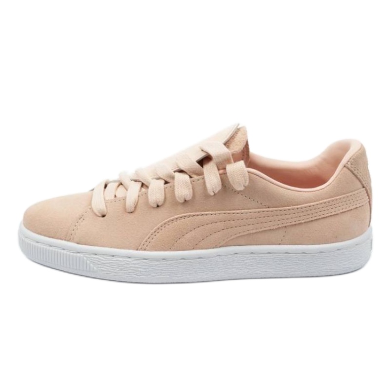 Puma suede crush frosted W 370194 01 beige