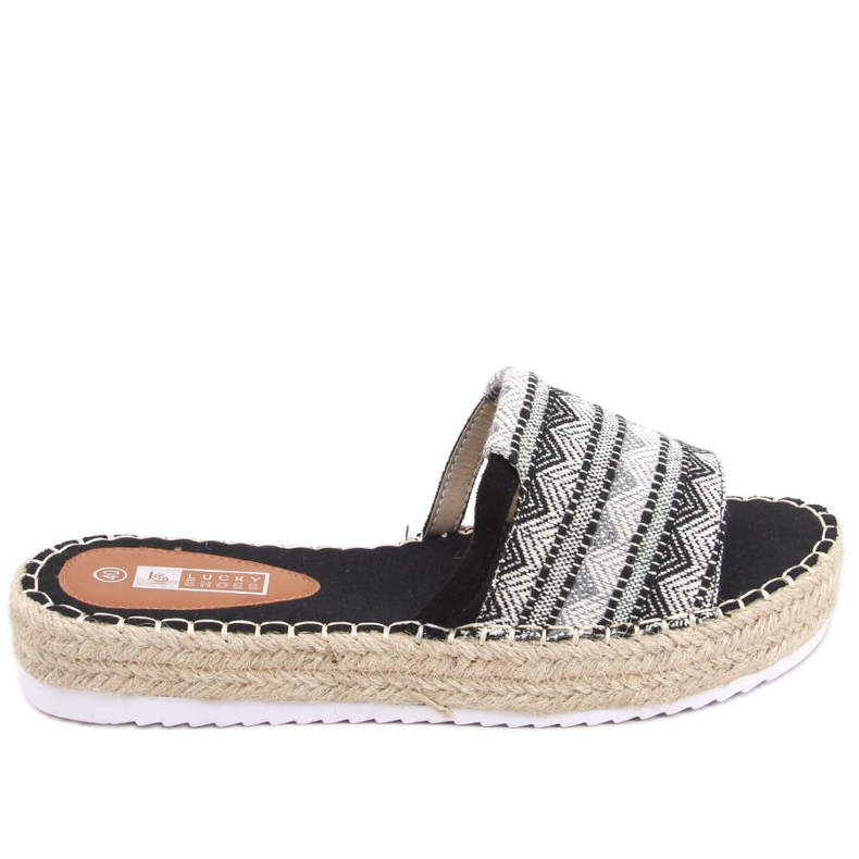 PA1 Espadrillas da donna Nour Black nero