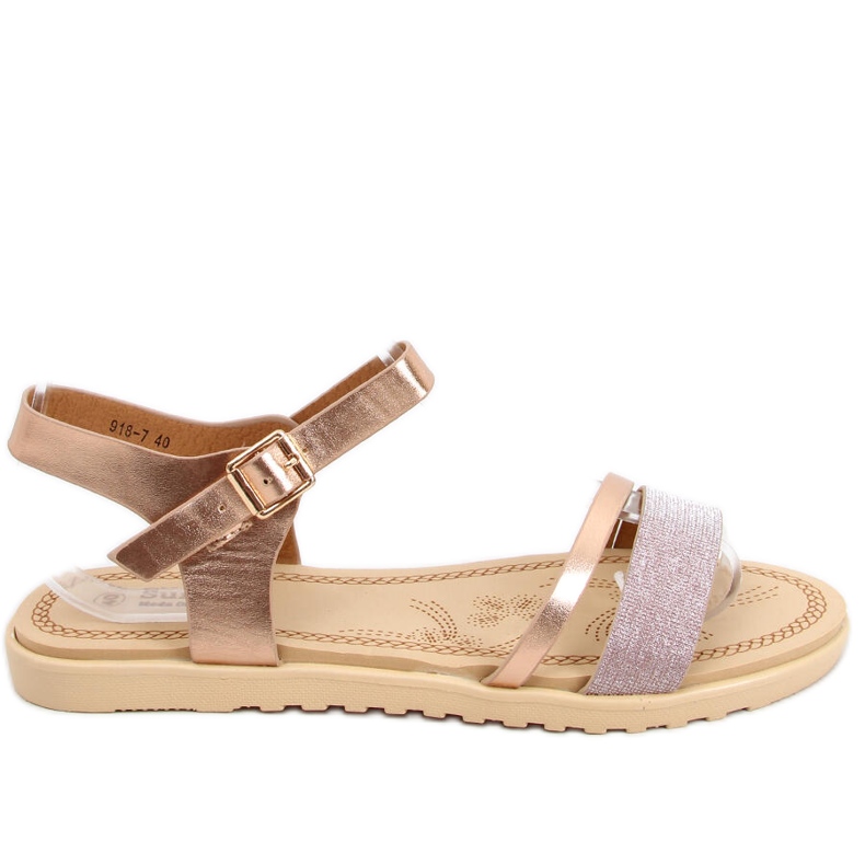 Sandali da donna Tenda Champagne rosa