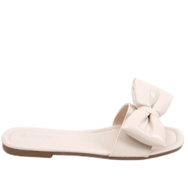 Ciabatte Mili Beige con fiocco