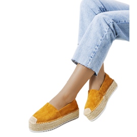 Espadrillas marroni sulla piattaforma Dione marrone