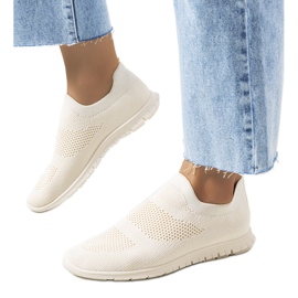 Sneakers sportive beige Santen