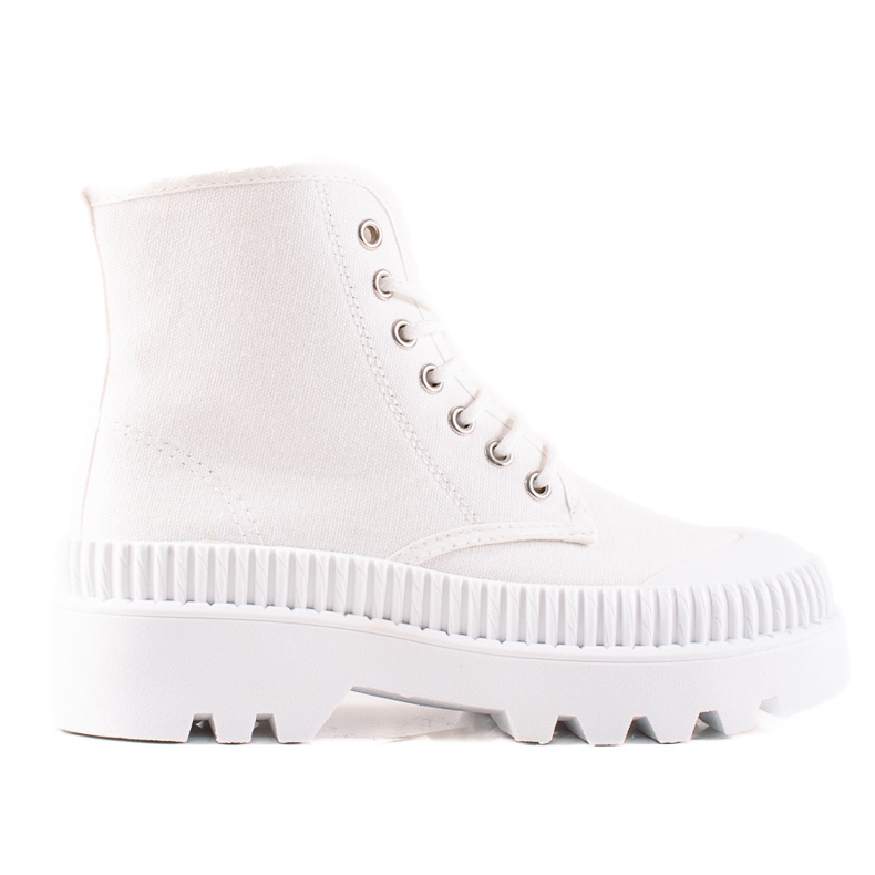 Melisa Sneakers alla moda sulla piattaforma bianca