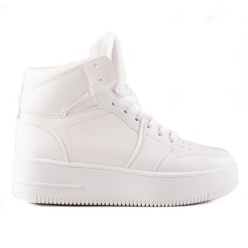 Renda Sneakers Alte Sulla Piattaforma bianca