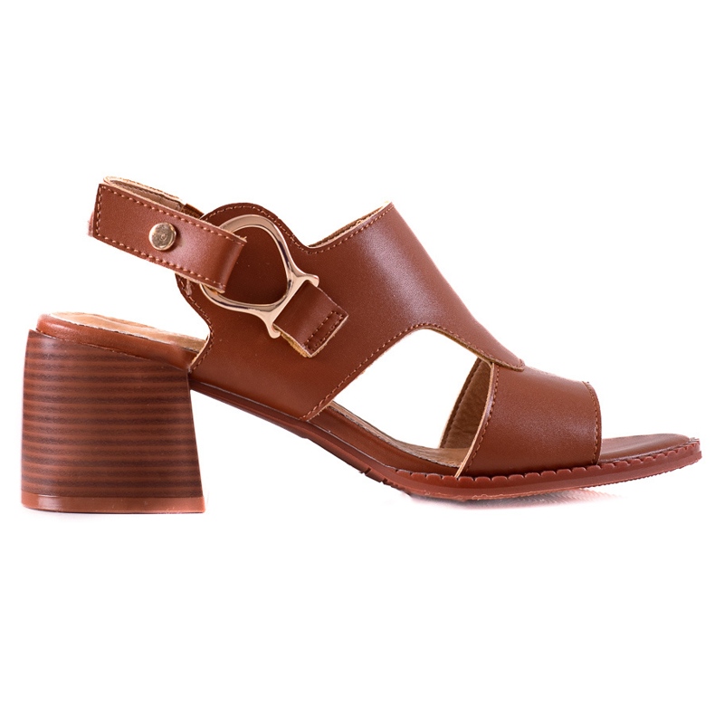 Sandali eleganti in pelle LA.FI marrone