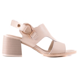 Sandali eleganti in pelle LA.FI beige