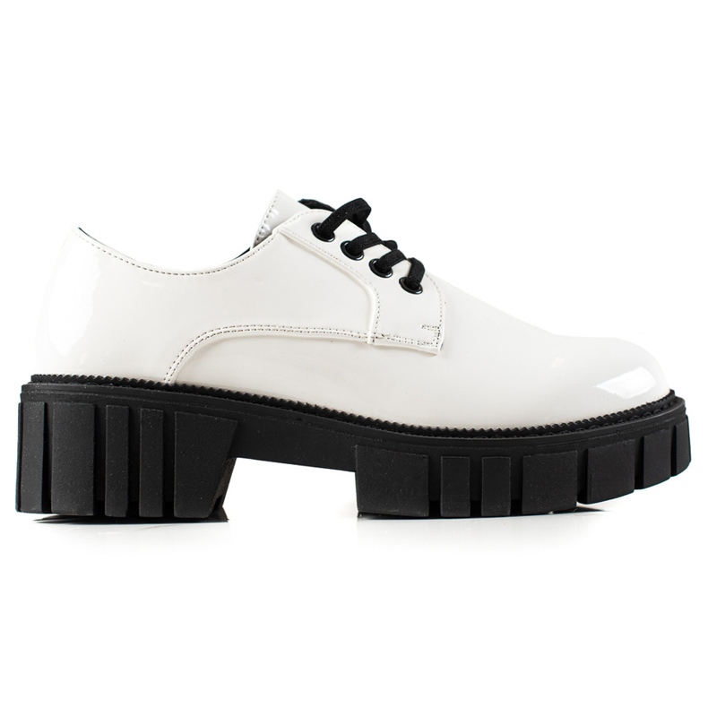 Scarpe bianche sulla piattaforma La.Fi bianca