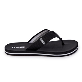 Infradito da uomo Big Star JJ174519 Nero