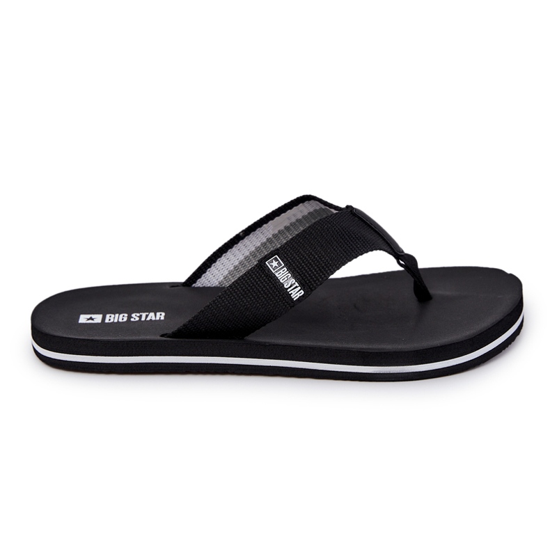 Infradito da uomo Big Star JJ174519 Nero
