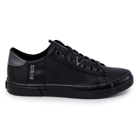 Sneakers da uomo in pelle Big Star JJ174227 nere nero