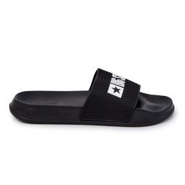 Big Star Flip -flip -flip con la grande stella JJ174505 Black Logo nero