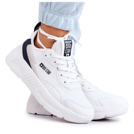 Sneakers alla moda Scarpe sportive Big Star JJ274596 bianco