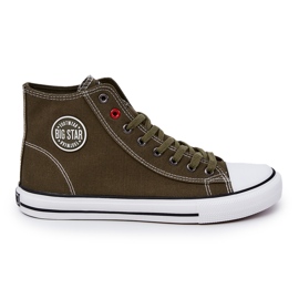 Sneakers alte da uomo Big Star JJ174387 Khaki cachi