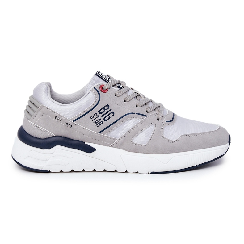 Sneakers da uomo Big Star JJ174276 Grigie grigio