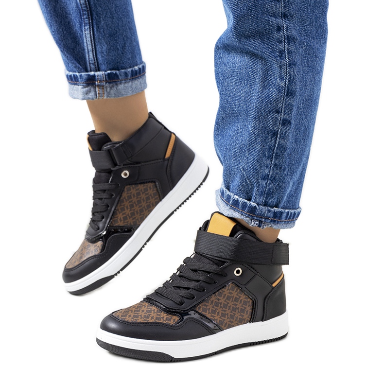 Sneakers nere di Emmers marrone nero