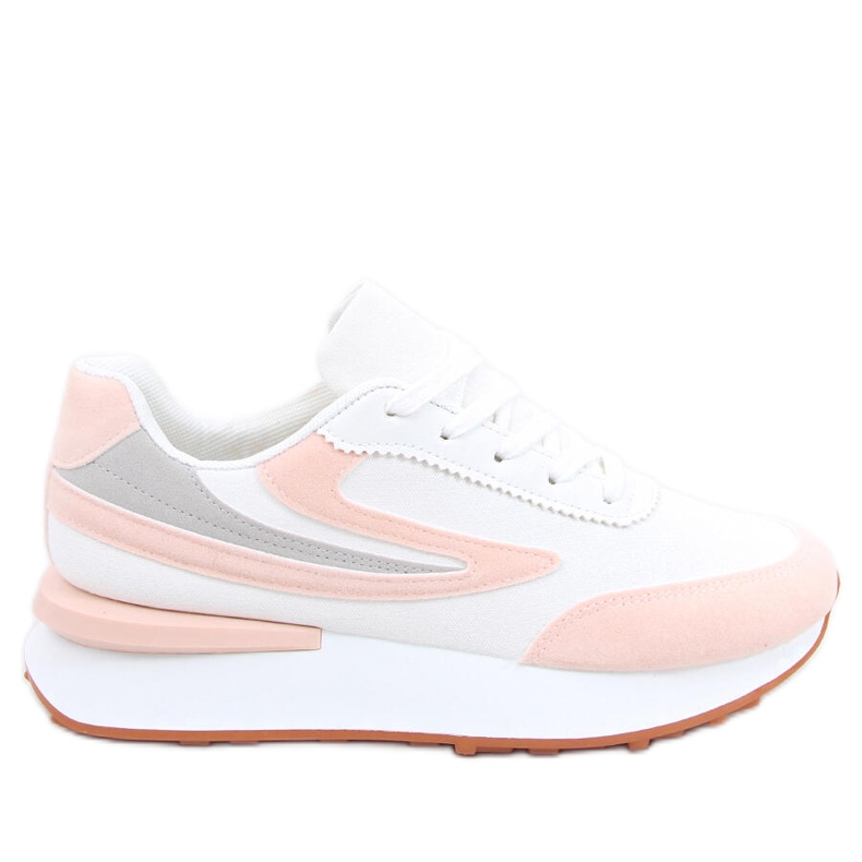 Scarpe sportive da donna Naila Pink bianca rosa