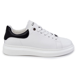 Scarpe sportive da uomo GOE JJ1N4064 Bianche bianco nero