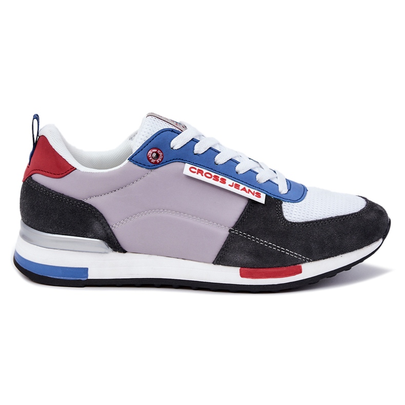 Scarpe sportive da uomo Cross Jeans JJ1R4010C grigio