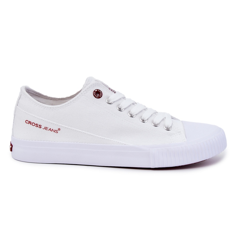 Sneakers Classiche da Uomo Cross Jeans JJ1R4031C Bianche bianca