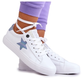 Sneakers in pelle Star Big Star JJ274240 Bianche bianca