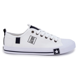 Sneakers Basse da Uomo Big Star JJ174137 Bianche bianco