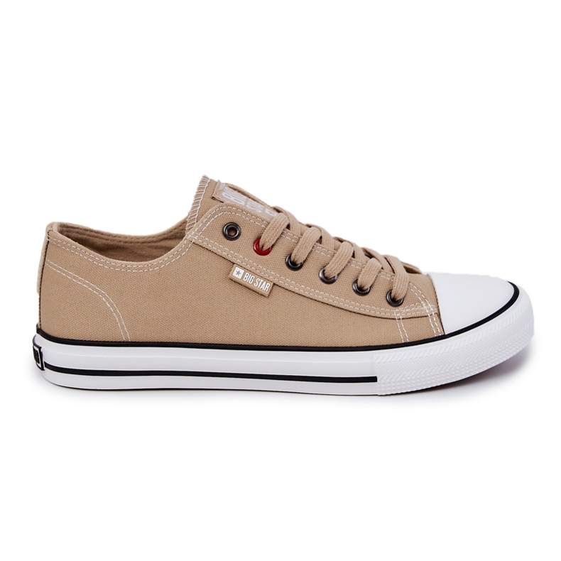 Sneakers Basse da Uomo Big Star JJ174382 Beige