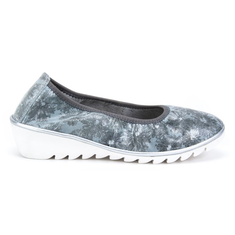 Scarpe in pelle Filippo DP046/18 Gr Fl grigio blu