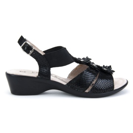 Filippo DS062/18 Bk sandali neri nero
