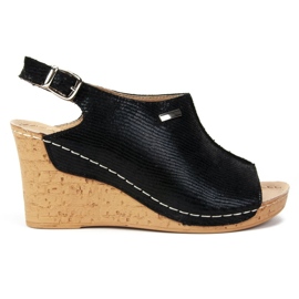 Filippo DS784 / 19 Bk Sandali neri nero