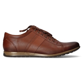 Scarpa in pelle Filippo 2063 marrone chiaro