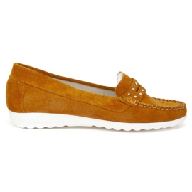 Mocassini Filippo 10092 W. Senape giallo