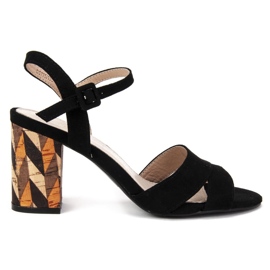 Filippo DS775 / 19 Bk Sandali neri nero