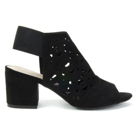 Filippo DS771/19 Bk Sandali neri nero