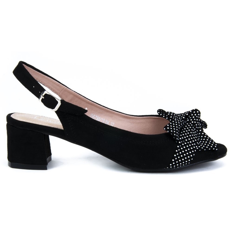 Filippo DS788/19 Bk sandali neri nero