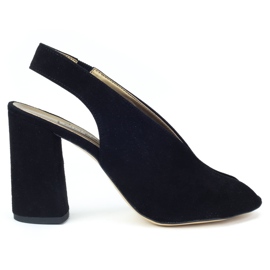 Sandali Filippo 1448 Scamosciati Neri nero