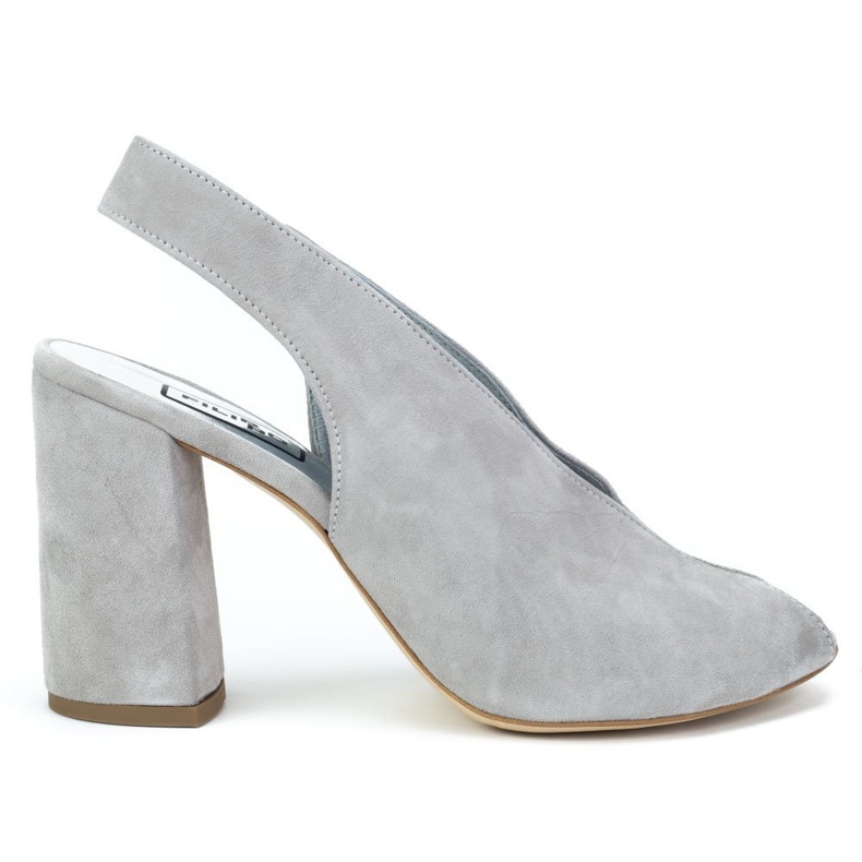 Sandali Filippo 1448 in camoscio grigio