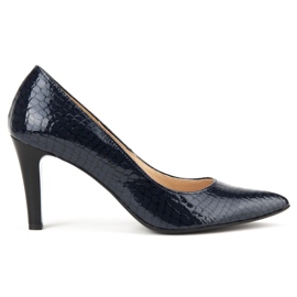 Navette Filippo F155 Granat Crocodile blu navy