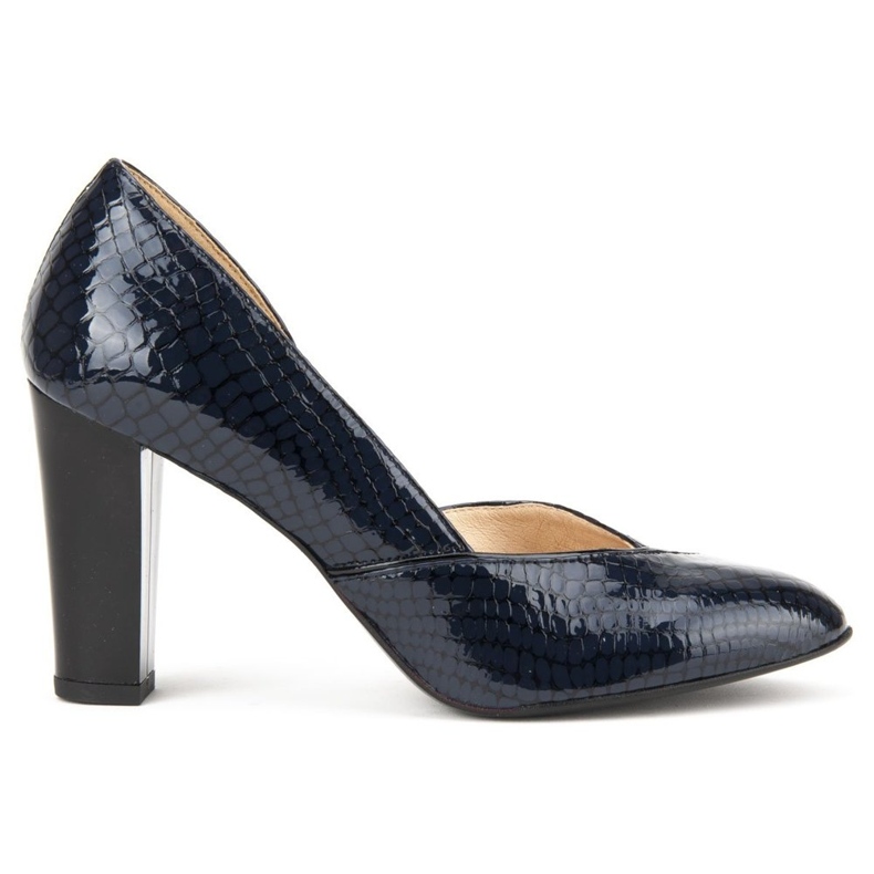 Navette Filippo F280 Granat Coccodrillo blu navy