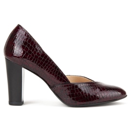 Pompe Filippo F280 Bordo Coccodrillo rosso