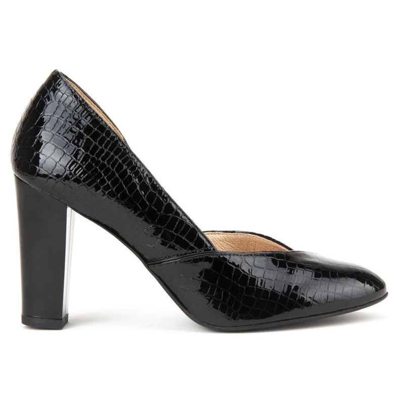 Décolleté Filippo F280 Coccodrillo Nero