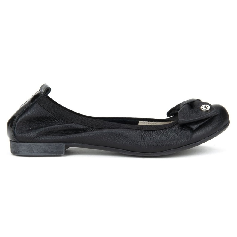 Filippo 477 Ballerine Black Grain nero