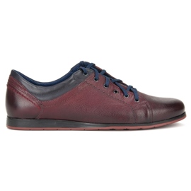 Filippo 1655 Scarpe Bordo rosso