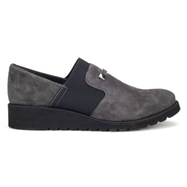 Filippo 010 Scarpe in camoscio grigio