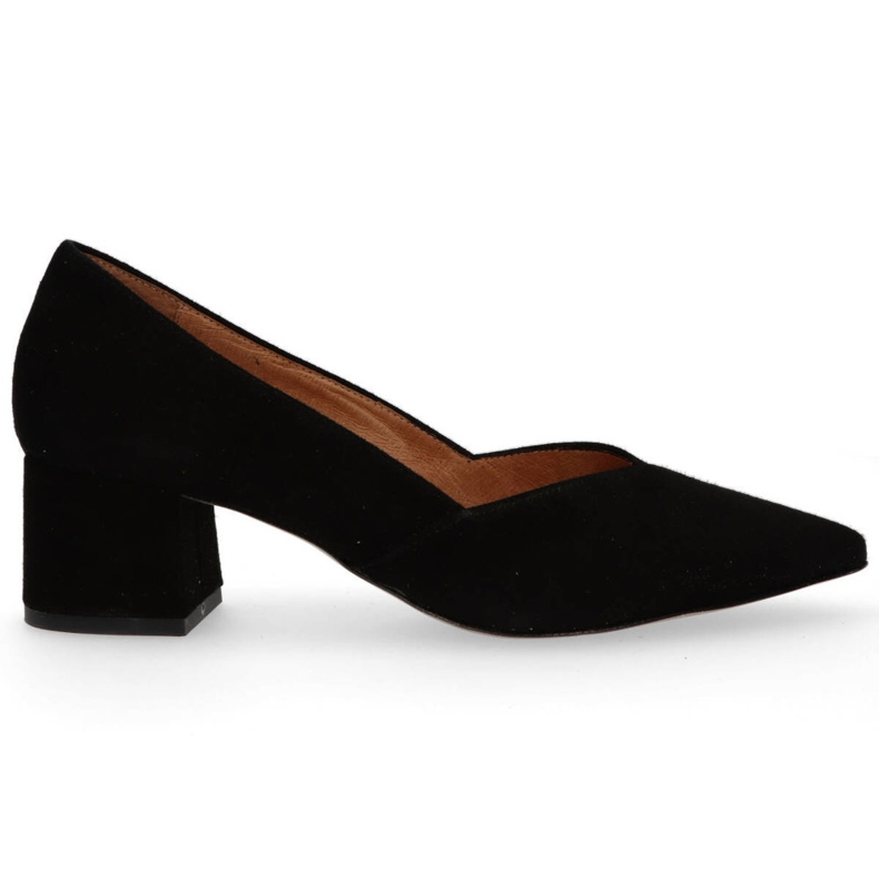 Scarpe Filippo 1410 in camoscio nero