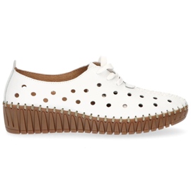 Scarpa in pelle Filippo DP1230/20 Wh bianca
