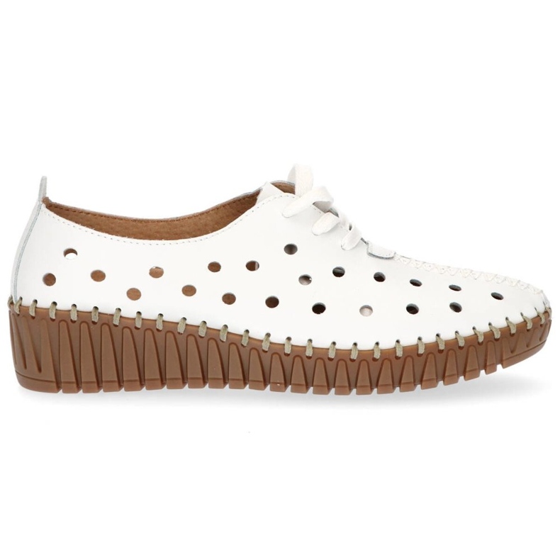 Scarpa in pelle Filippo DP1230/20 Wh bianca