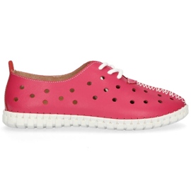 Scarpa in pelle Filippo DP1225/20 Fh rosa